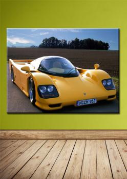 Картина на холсте. Porsche 962