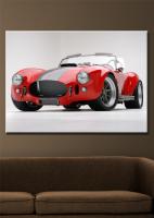 Картина на холсте. Shelby Cobra Superformance